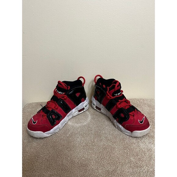 Nike Kids Red and Black Sneakers - Picture 3 of 6